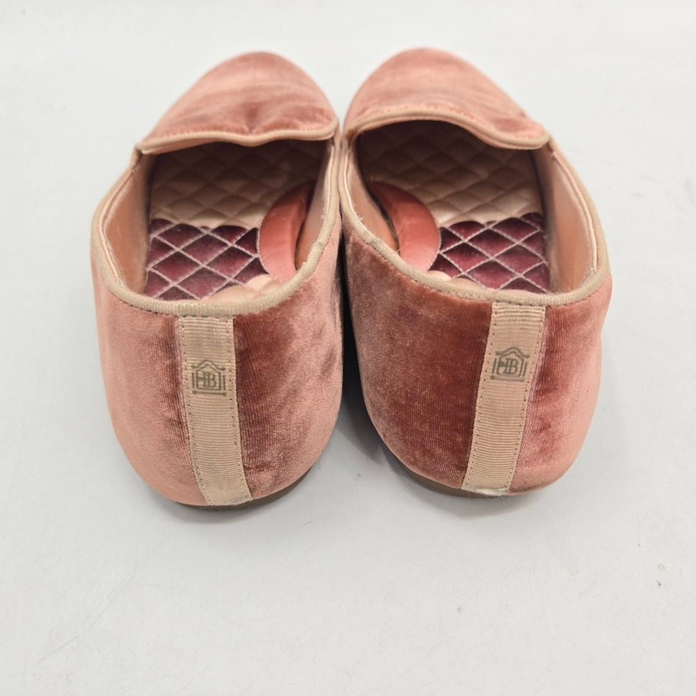 Birdies The Starling Velvet Loafers Rust Terra Cotta Smoking Slippers Womens 9.5 - Picture 6 of 15